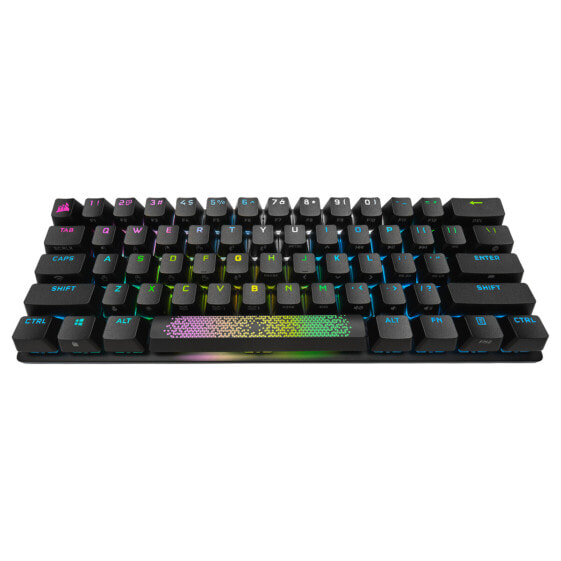 Corsair K70 PRO MINI - 60% - USB - Mechanical - QWERTY - RGB LED - Black