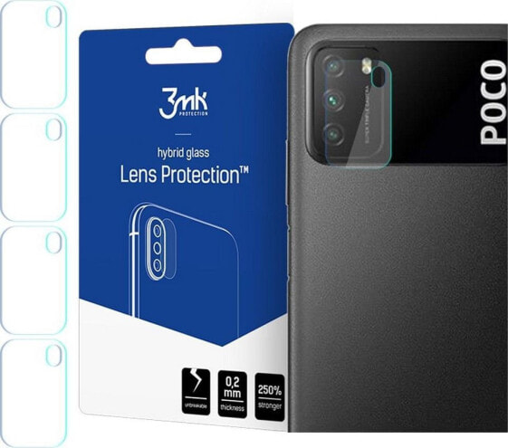 Смартфонное стекло защитное 3MK HYBRID GLASS Lens Protection для Xiaomi Poco M3