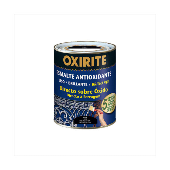 Эмаль с лечением OXIRITE 5397806 Чёрный Яркий 4 л 4 л