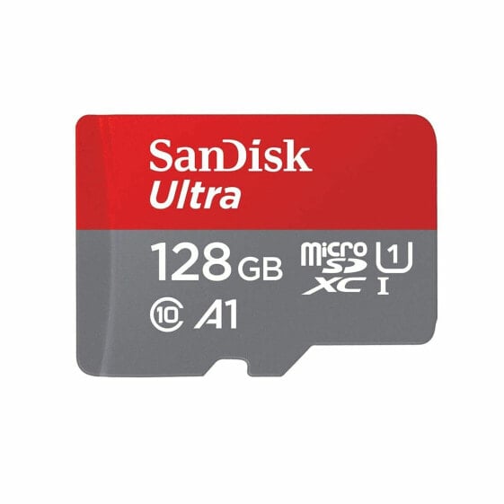 Карта памяти микро-SD с адаптером SanDisk Ultra 128 Гб