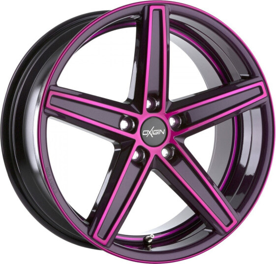 Колесный диск литой Oxigin 18 Concave pink polish matt 9.5x19 ET35 - LK5/114.3 ML72.6