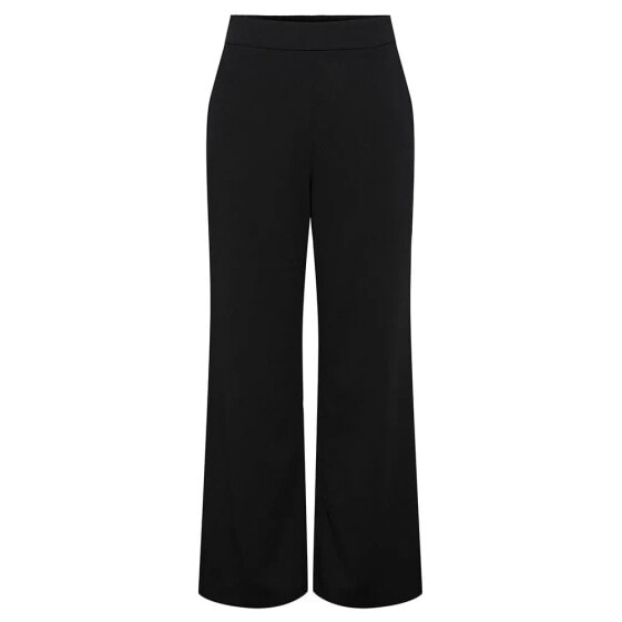 PIECES Nula Wide Leg Fit high waist pants