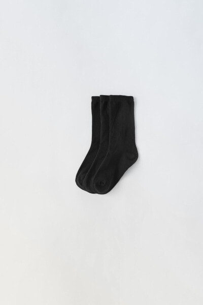 Three-pack of basic short socks