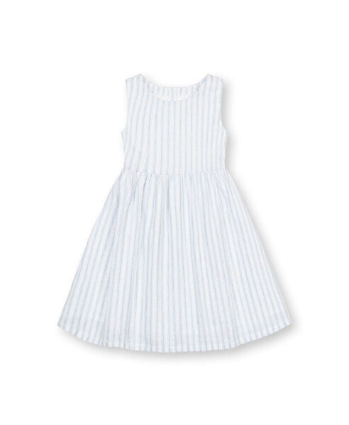 Little Girls Sleeveless Open Back Sundress