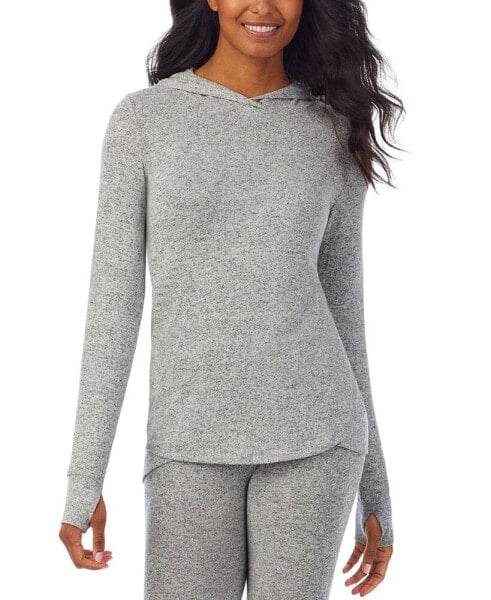 SoftKnit Long-Sleeve Tunic Hoodie