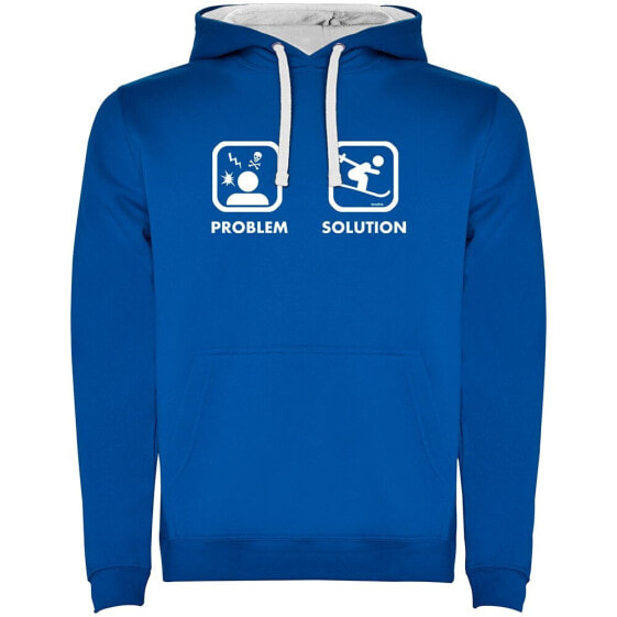 KRUSKIS Problem Solution Ski Two-Colour hoodie