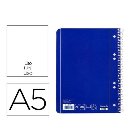 Ноутбук Liderpapel BJ05 Синий A4 80 Листов