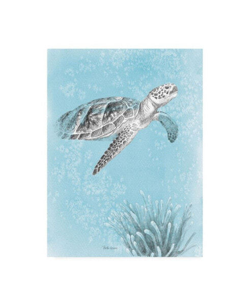 Beth Grove Coastal Sea Life I v2 Canvas Art - 27" x 33.5"