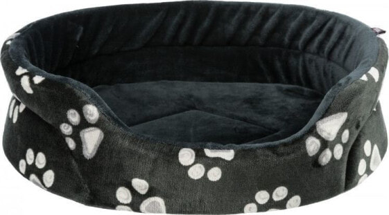 Лежак Trixie Jimmy для собак и кошек овальный 110x95 см, черный