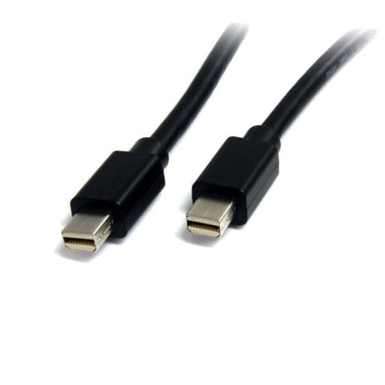 StarTech.com 1m (3ft) Mini DisplayPort Cable - 4K x 2K Ultra HD Video - Mini DisplayPort 1.2 Cable - Mini DP to Mini DP Cable for Monitor - mDP Cord works with Thunderbolt 2 Ports - M/M - 1 m - Mini DisplayPort - Mini DisplayPort - Male - Male - 3840 x 2400 pixels