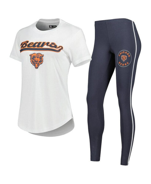 Пижама Concepts Sport для женщин, белая, угольных цветов, модель Chicago Bears Sonataны