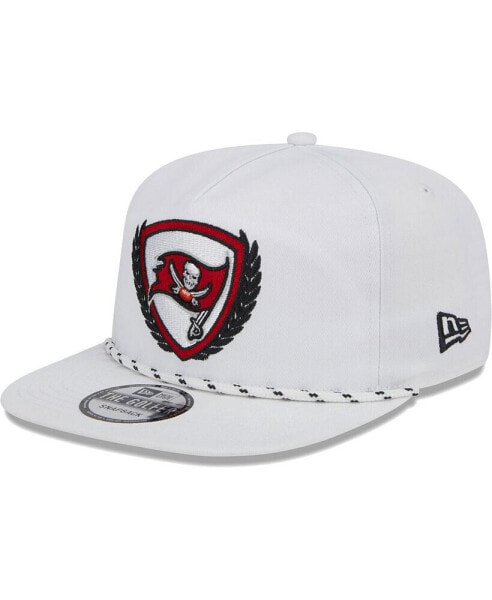 Men's White Tampa Bay Buccaneers Tee Golfer 9FIFTY Snapback Hat