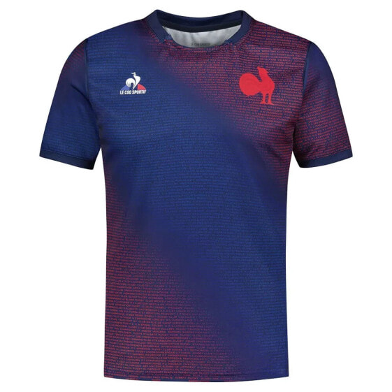 LE COQ SPORTIF 2320046 Ffr Training Maillot Prématch Pro Short Sleeve T-Shirt