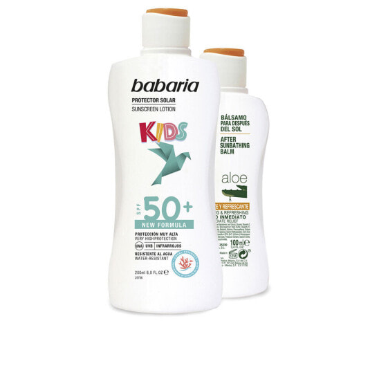 Солнцезащитное молочко для детей Babaria SOLAR INFANTIL SPF50+ 2 шт