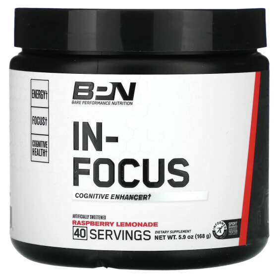 In-Focus, Raspberry Lemonade, 5.9 oz (168 g)