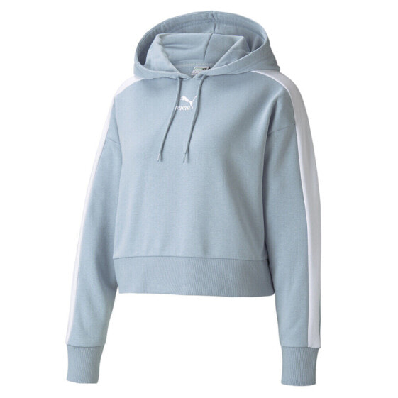 Худи Puma Iconic T7 Crop BlueCasual Outerwear