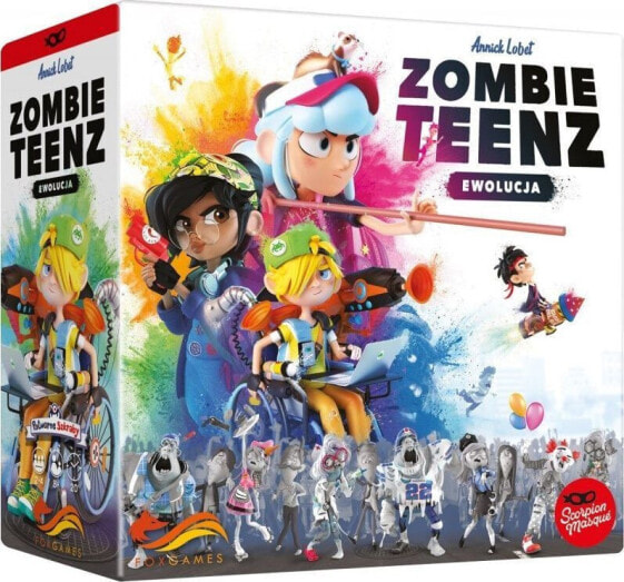 Настольная игра для компании FoxGames Zombie Teenz: Ewolucja