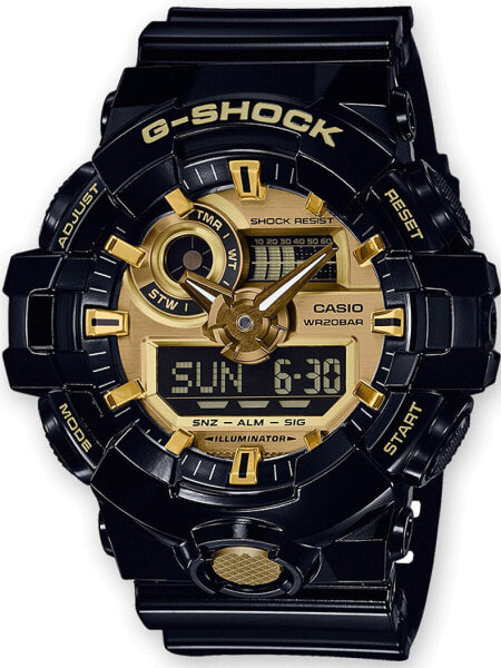 Часы CASIO G Shock GA 710GB 1AER 53mm