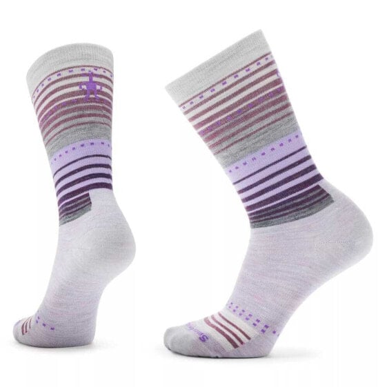 SMARTWOOL Everyday Stitch Stripe Crew long socks