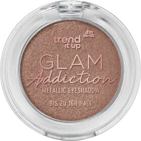 Lidschatten Glam Addiction Metallic 010 Pearly Light Brown, 2,5 g