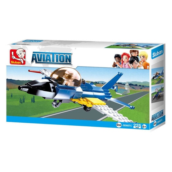 SLUBAN Aviation Training Airplane 115 Pìeces construction game