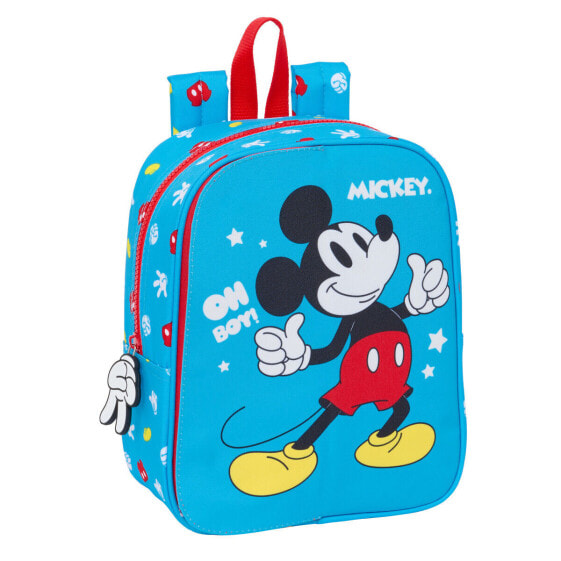 Детский рюкзак Mickey Mouse Clubhouse Fantastic Синий Красный 22 x 27 x 10 см