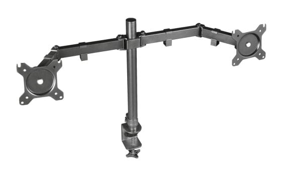 Trust GXT 1120 Mara Dual Monitor Arm - Clamp - 16 kg - 81.3 cm (32") - 100 x 100 mm - Height adjustment - Black