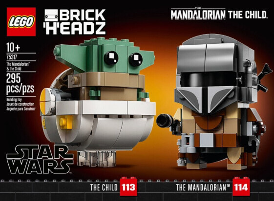 LEGO BrickHeadz  Star Wars  75317 - Der Mandalorianer und das Kind