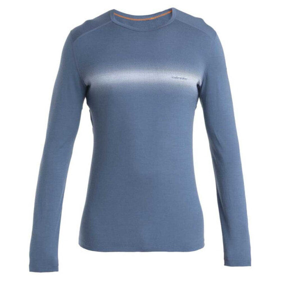 ICEBREAKER Merino 200 Oasis Crewe Horizon Light long sleeve T-shirt