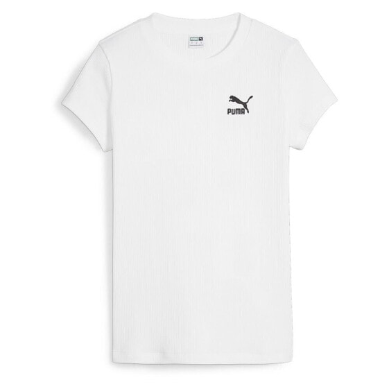PUMA SELECT Classics Ribbed short sleeve T-shirt