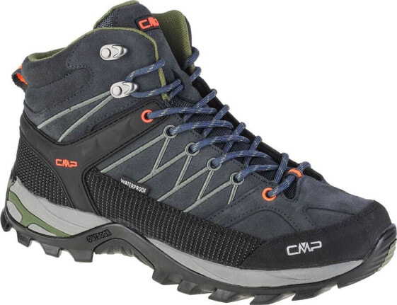 Buty trekkingowe męskie CMP Rigel Mid Trekking Shoe Wp Antracite/Torba r. 45 (3Q12947-51UG)