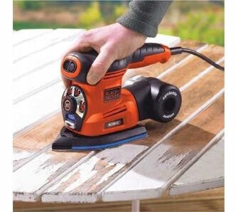 Многофункциональная колебательная шлифовальная машина Black + Decker 220Вт KA280