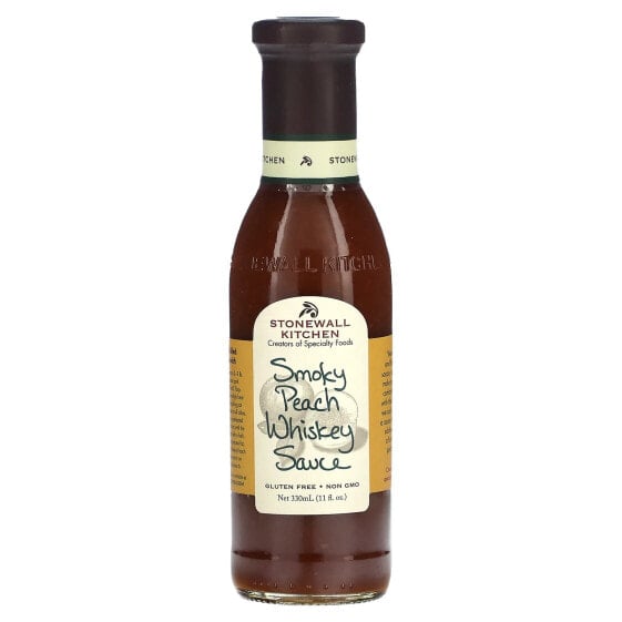 Smokey Peach Whiskey Sauce, 11 fl oz (330 ml)