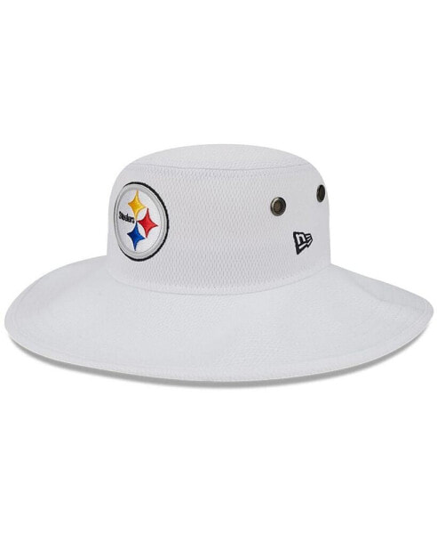 Men's White Pittsburgh Steelers 2023 NFL Training Camp Panama Bucket Hat