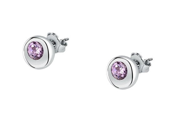 Popular Semipreziose SAXN20 sterling silver stud earrings