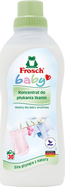 Płyn do płukania Frosch Koncentrat do płukania FROSCH Baby do ubranek dziecięcych 30 prań 750 ml