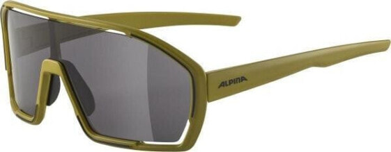 Alpina ALPINA Okulary na rower BONFIRE kolor OLIVE MATT szkło BLACK Cat.3 FOGSTOP new 2022