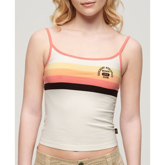 SUPERDRY Essential Branded sleeveless T-shirt