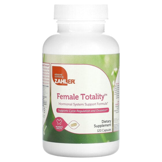 БАД для поддержки гормональной системы женщин Zahler Female Totality, 120 капсул