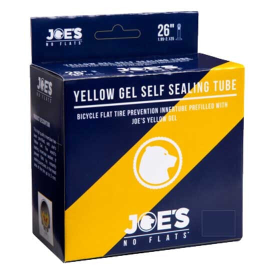 Велокамера JOE S Yellow Gel JOE'S Yellow Gel AV 29 X 1.90-2,35