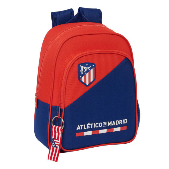 Школьный рюкзак Atlético Madrid Синий Красный 27 x 33 x 10 cm