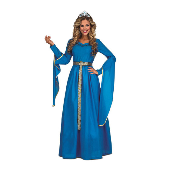 Маскарадные костюмы для взрослых My Other Me Синий Принцесса средневековая Принцесса (2 Предметы)