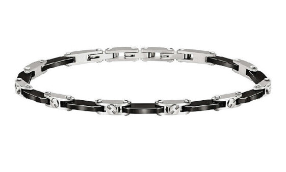 Men´s steel bracelet Ceramic SACU14