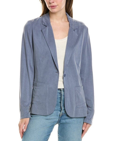 Majestic Filatures Stretch One-Button Blazer Women's