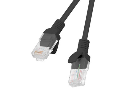 Lanberg PCU5-10CC-0100-BK Кабель сетевой 1 м Cat5e U/UTP UTP