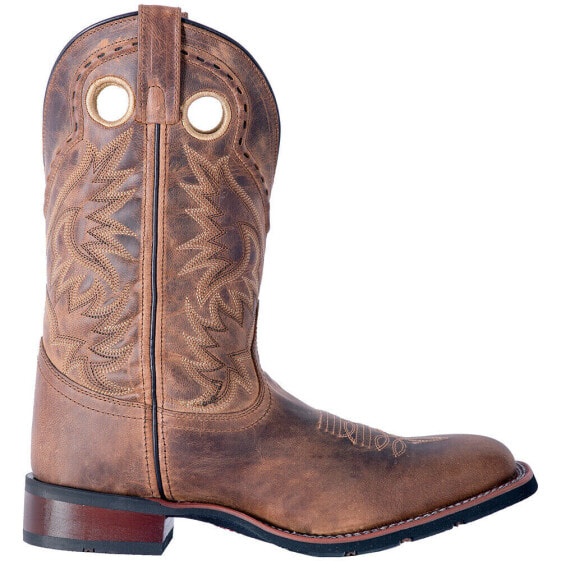 Laredo Kane Square Toe Cowboy Mens Brown Casual Boots 7812