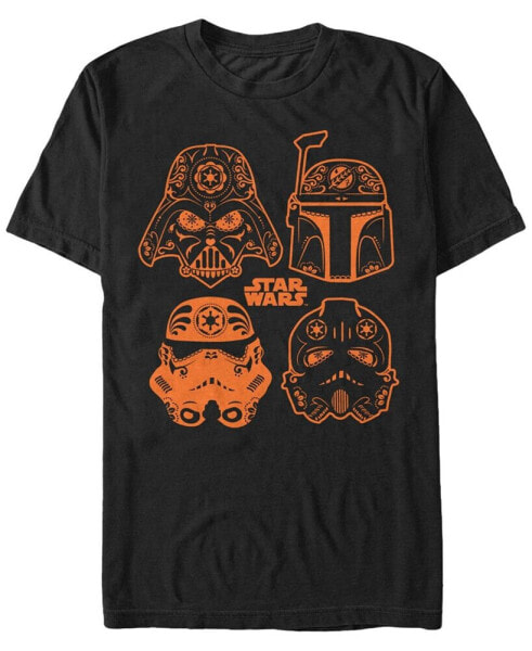 Star Wars Men's Sugar Skull Empire Short Sleeve T-Shirt