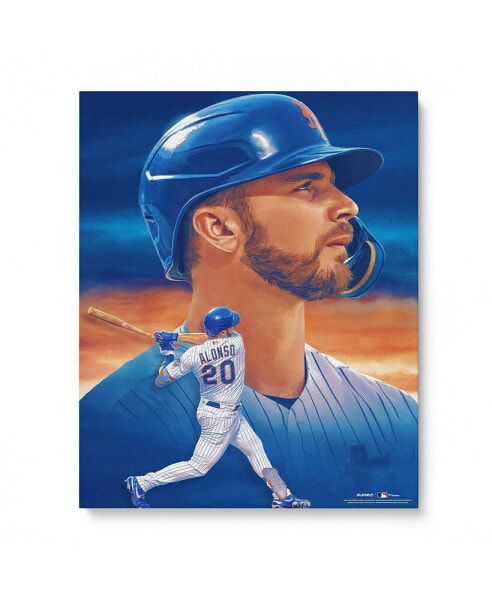Pete Alonso New York Mets Unsigned 16" x 20" Photo Print - Designed by Artist Brian Konnick