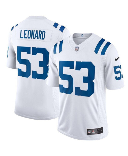 Men's Shaquille Leonard White Indianapolis Colts Vapor Limited Jersey