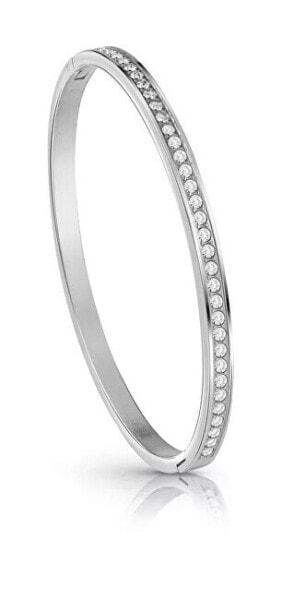 Solid steel bracelet with Color My Day crystals JUBB02248JWRH